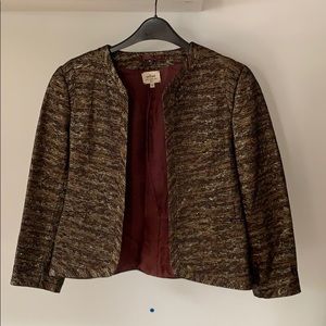 Beautiful sparkly holiday jacket from Aritzia